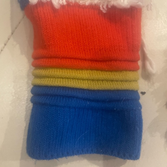 FREE PEOPLE TEDDY ZIPPERED NECK SWEATER WITH COLORED ACCENTS - Picture 7 of 9